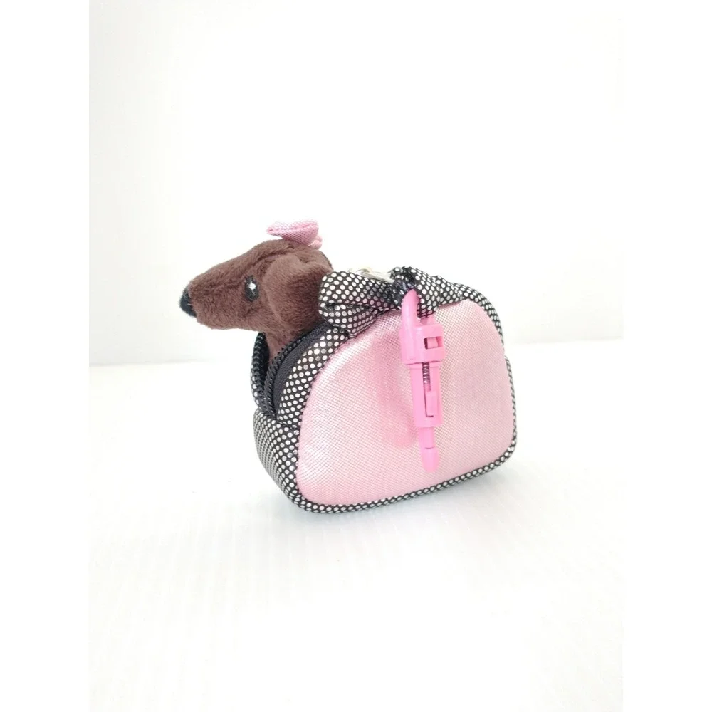Aurora Fancy Pals Pet‎ Carrier Roxie the Doxie in Paris Plush Animal Toy